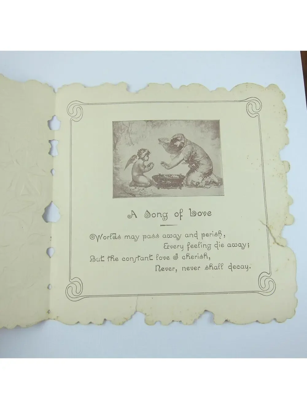 N/A antique valentine